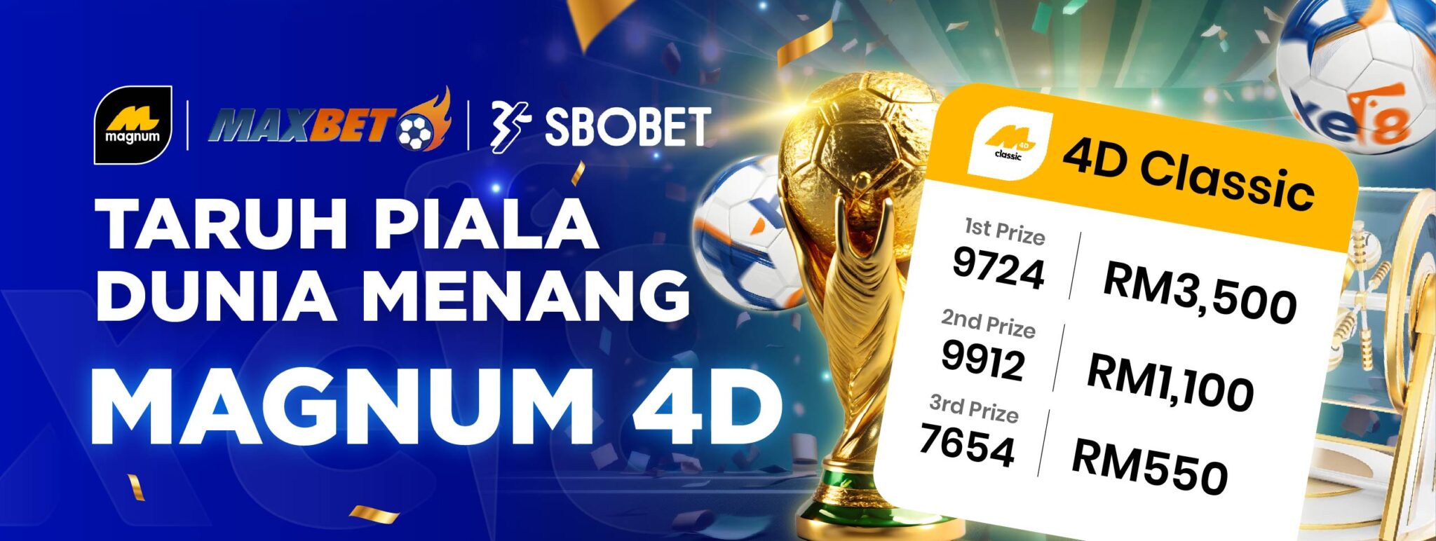 Bet on FIFA, Get Free 4D-my